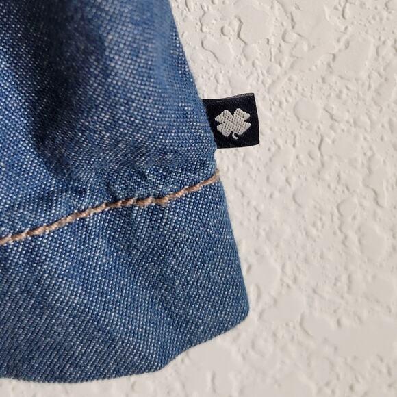 Lucky Brand Jean Jumper Overalls Style Size 16 XL Girls Pockets - Picture 4 of 6